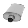 Ap Exhaust Products MUFFLER - XLERATOR STAINLESS STEEL, OVAL-C/D, 24IN OAL, 2.25IN XS2258